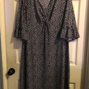Monterey Bay polka dot dress xl
